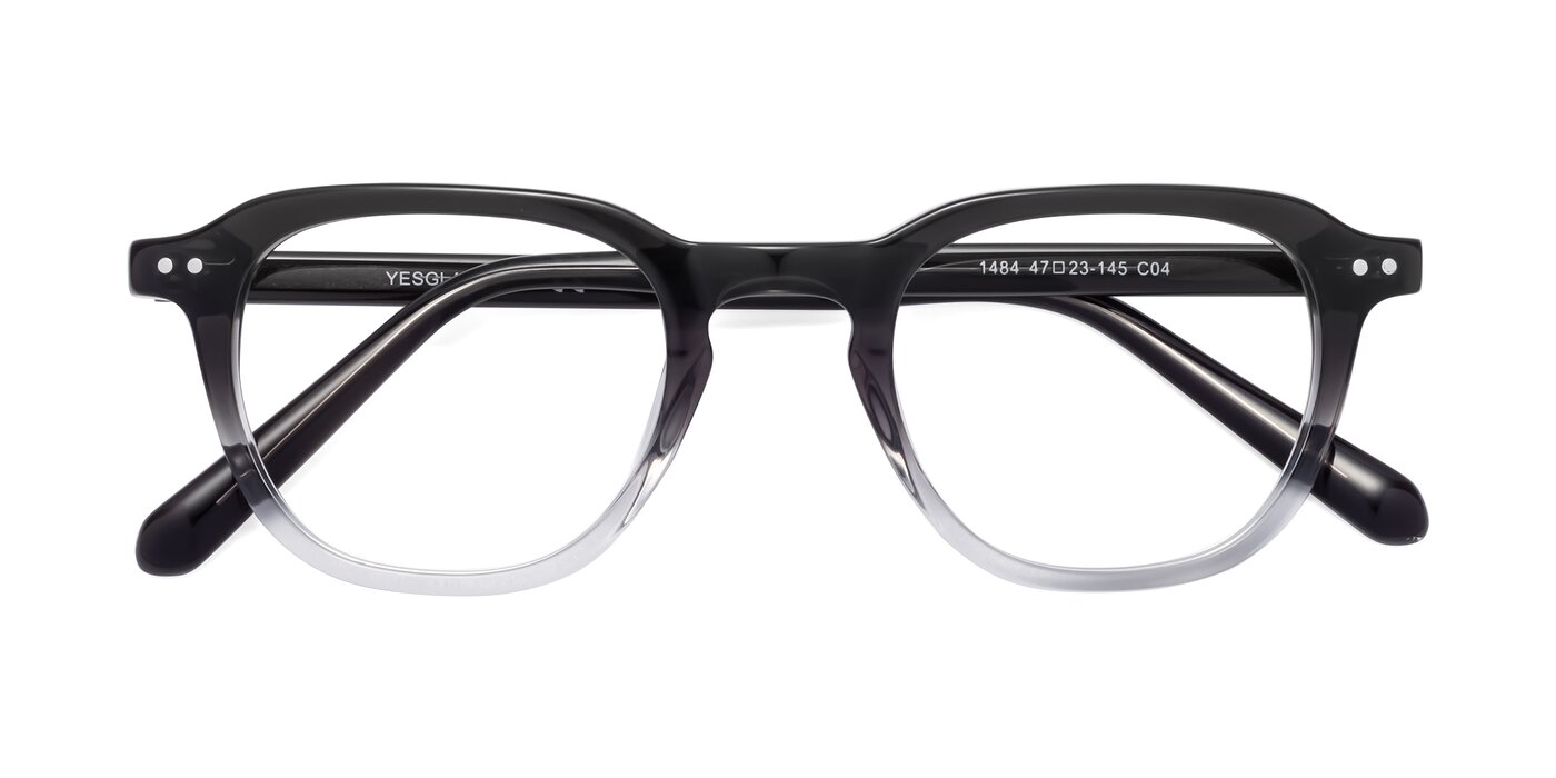 1484 - Gradient Gray Eyeglasses