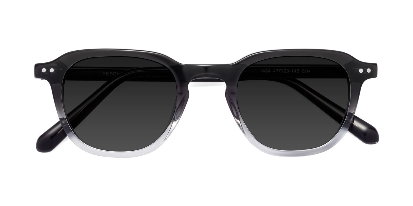1484 - Gradient Gray Polarized Sunglasses