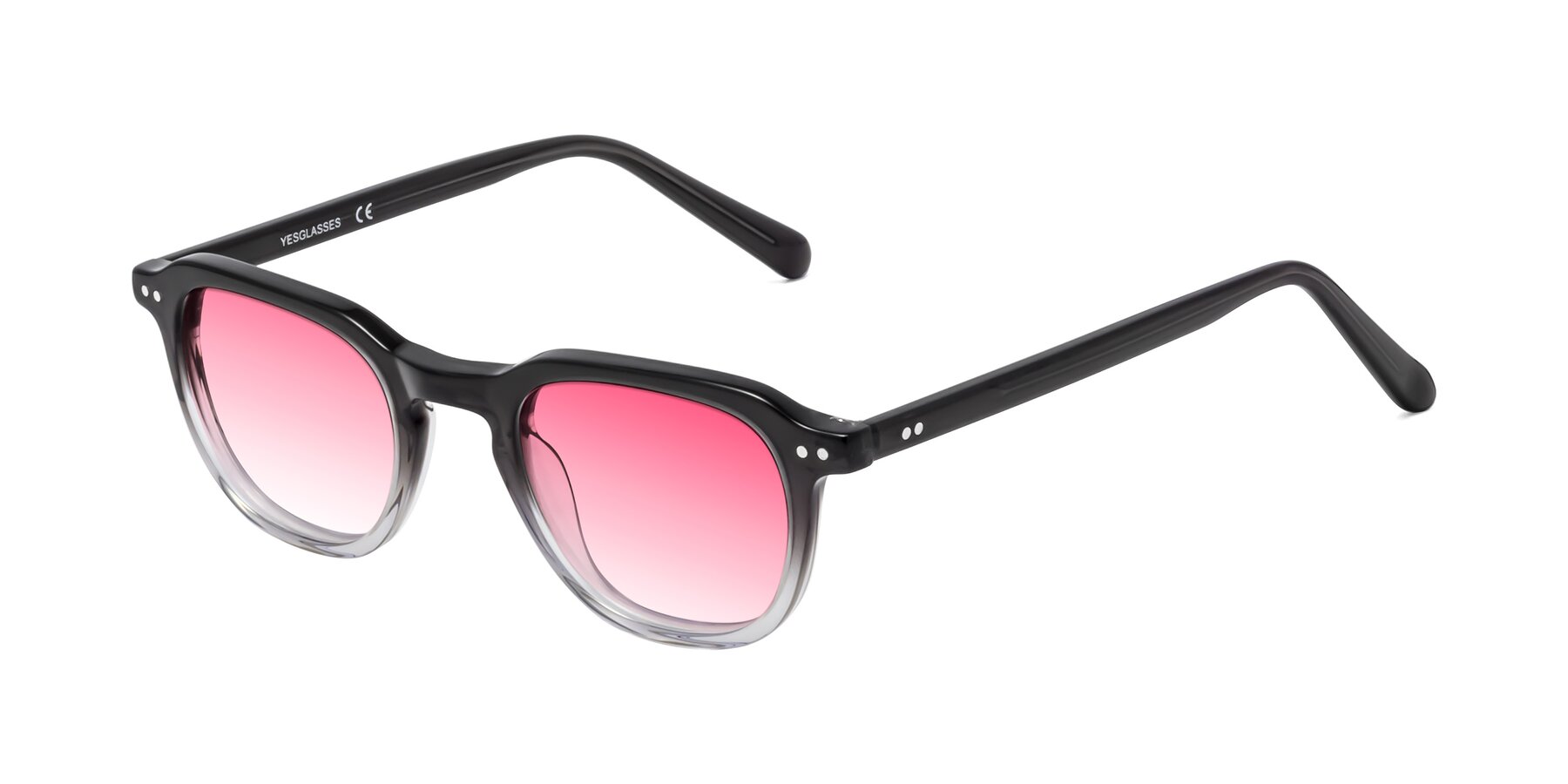Angle of 1484 in Gradient Gray with Pink Gradient Lenses