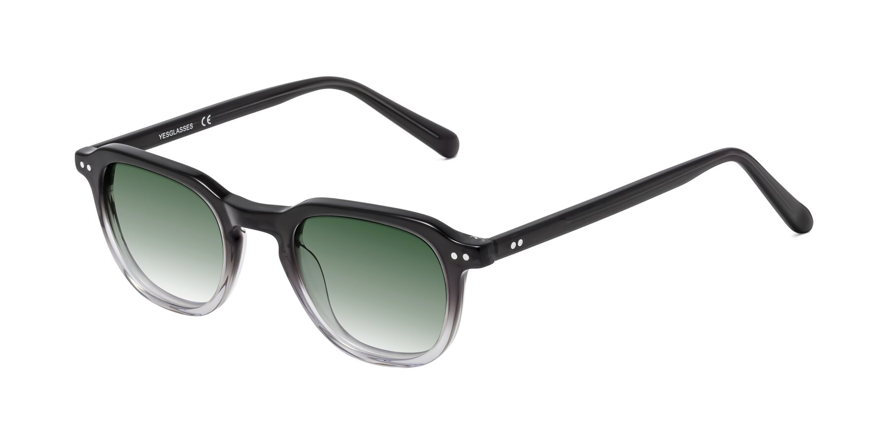 Angle of 1484 in Gradient Gray with Green Gradient Lenses