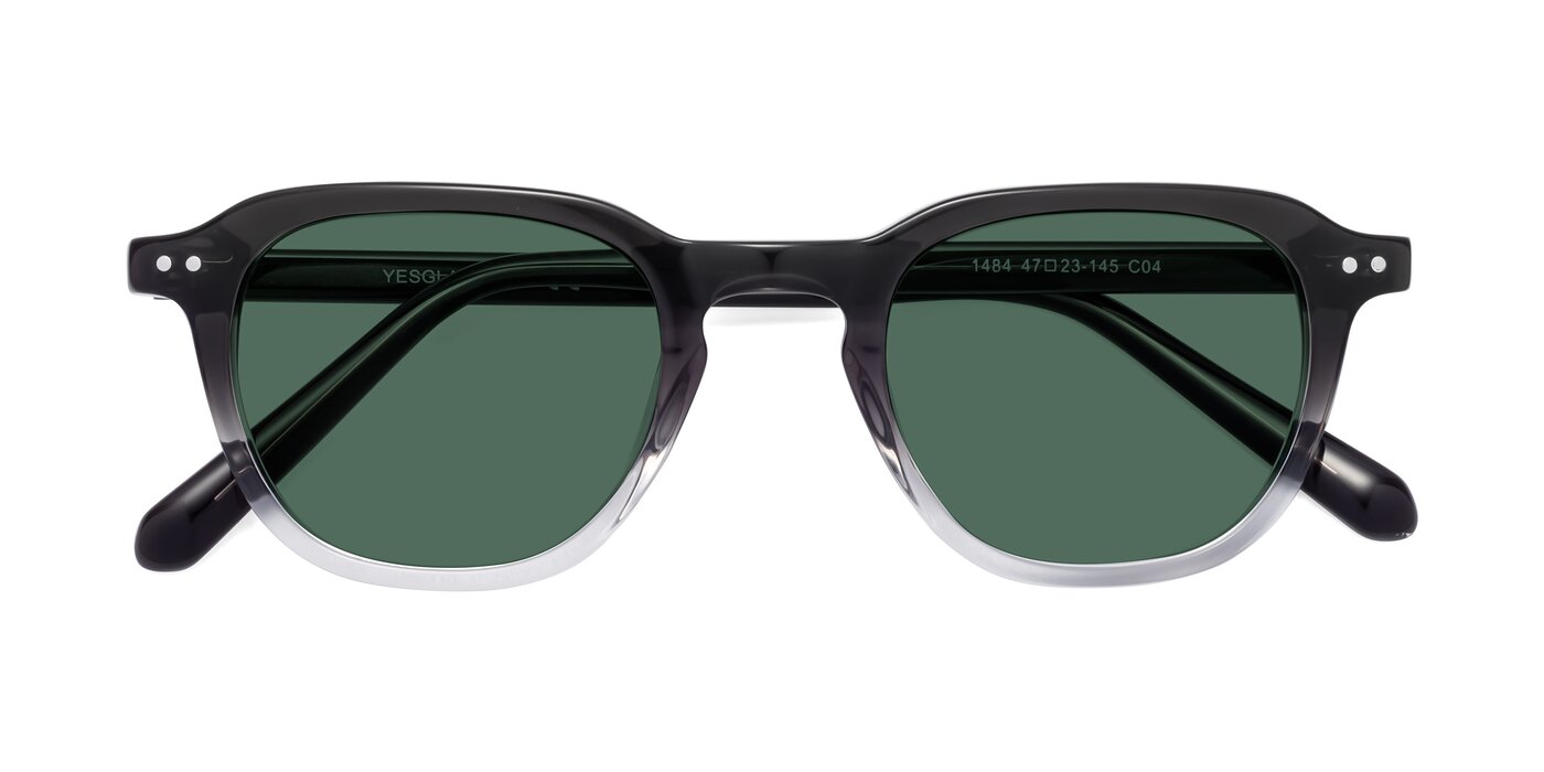 1484 - Gradient Gray Polarized Sunglasses