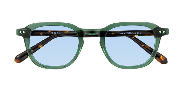 Front of 1484 in Green/Tortoise