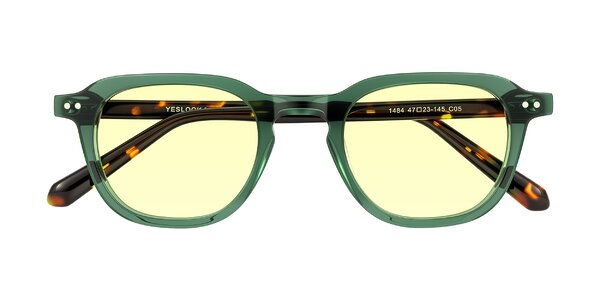 Front of 1484 in Green/Tortoise