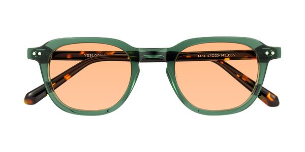 Front of 1484 in Green/Tortoise