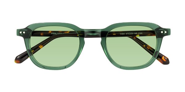 Front of 1484 in Green/Tortoise