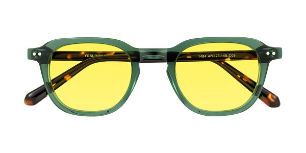 Front of 1484 in Green/Tortoise
