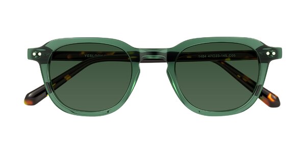 Front of 1484 in Green/Tortoise