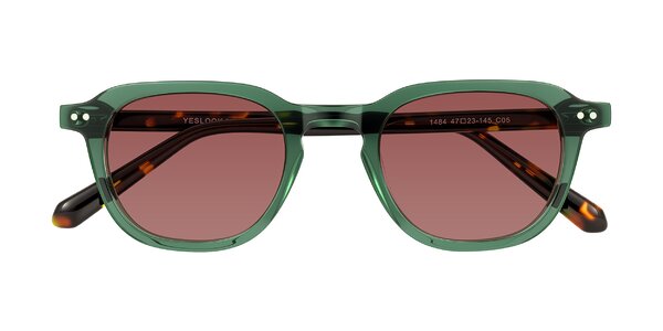 Front of 1484 in Green/Tortoise