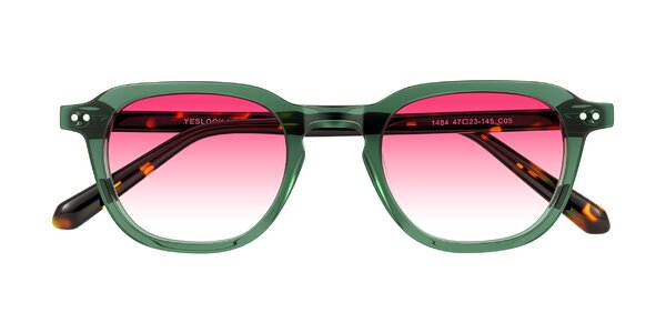 Front of 1484 in Green/Tortoise