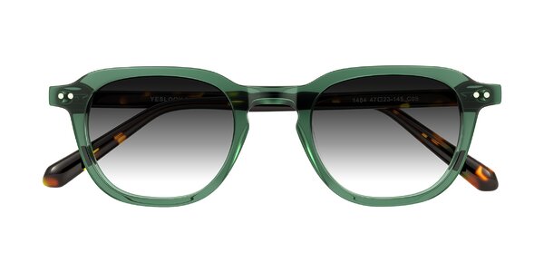Front of 1484 in Green/Tortoise