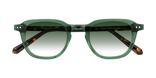 Front of 1484 in Green/Tortoise