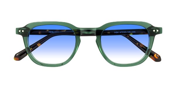 Front of 1484 in Green/Tortoise