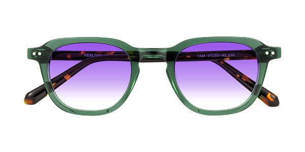 Front of 1484 in Green/Tortoise