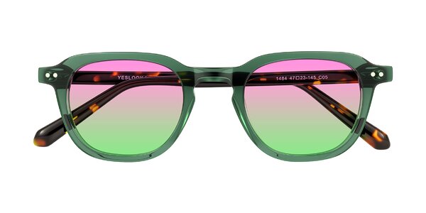 Front of 1484 in Green/Tortoise