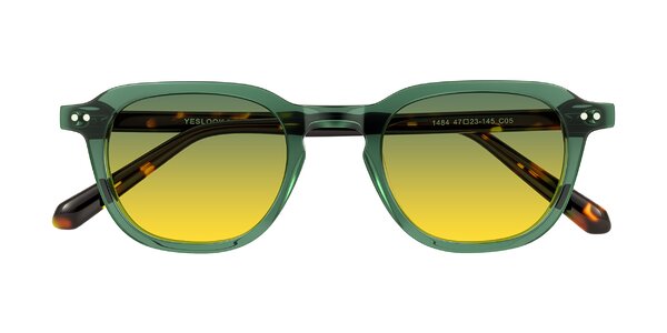 Front of 1484 in Green/Tortoise