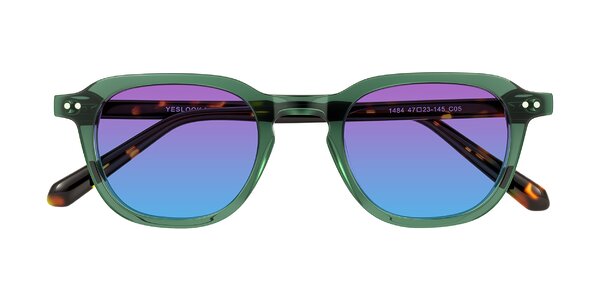 Front of 1484 in Green/Tortoise