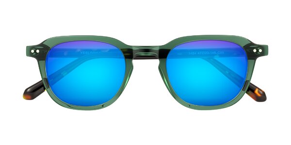 Front of 1484 in Green/Tortoise