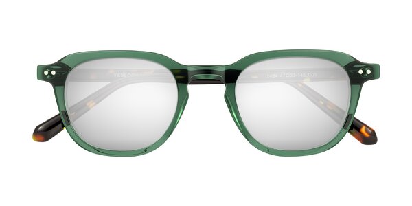 Front of 1484 in Green/Tortoise