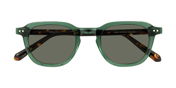 Front of 1484 in Green/Tortoise