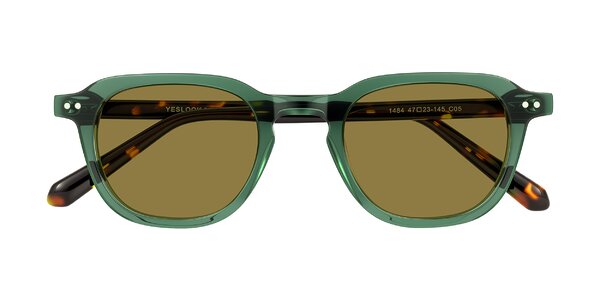 Front of 1484 in Green/Tortoise