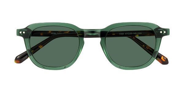 Front of 1484 in Green/Tortoise