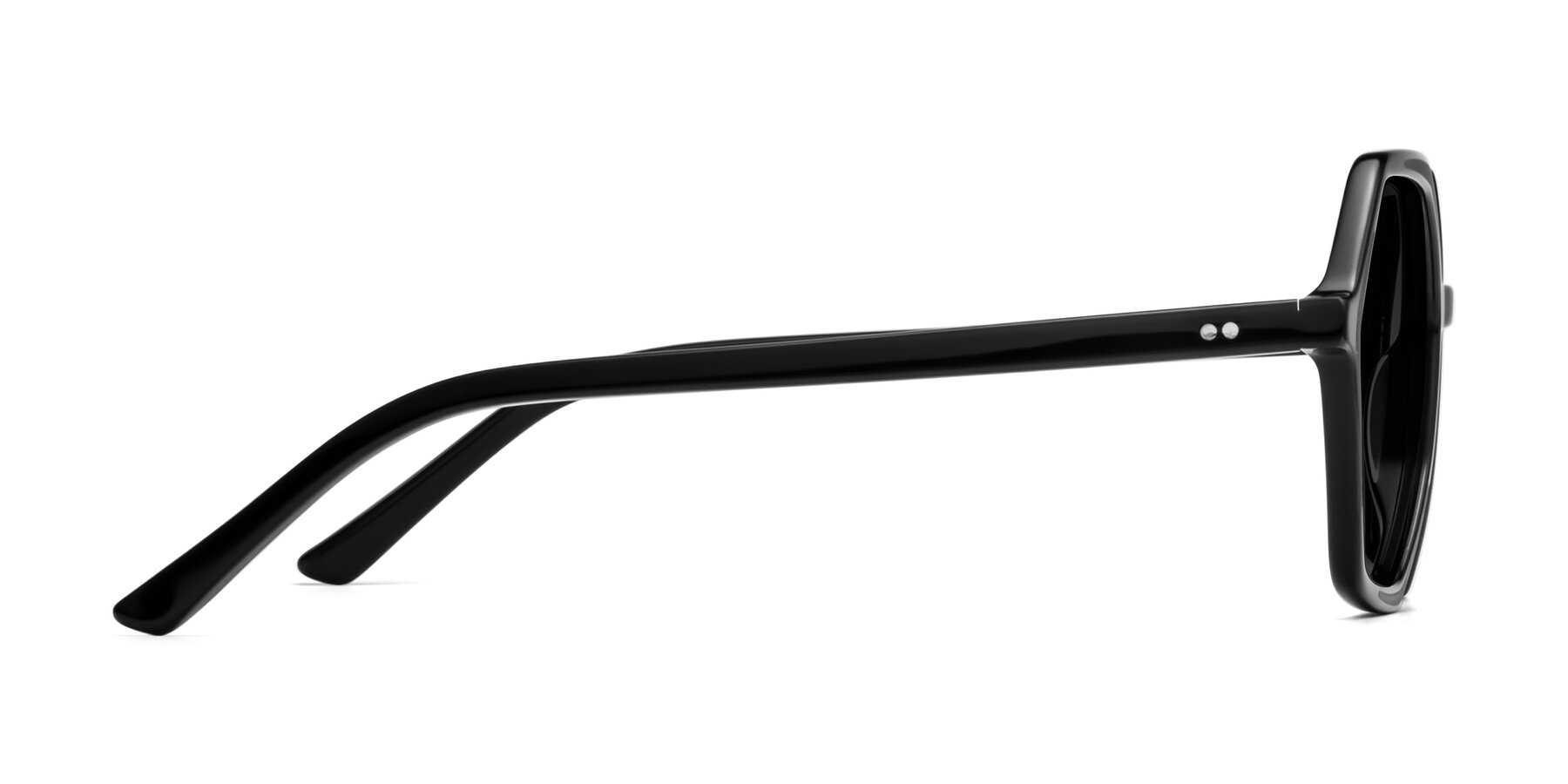 Side of 1489 in Black with Gray Polarized TAC Lenses