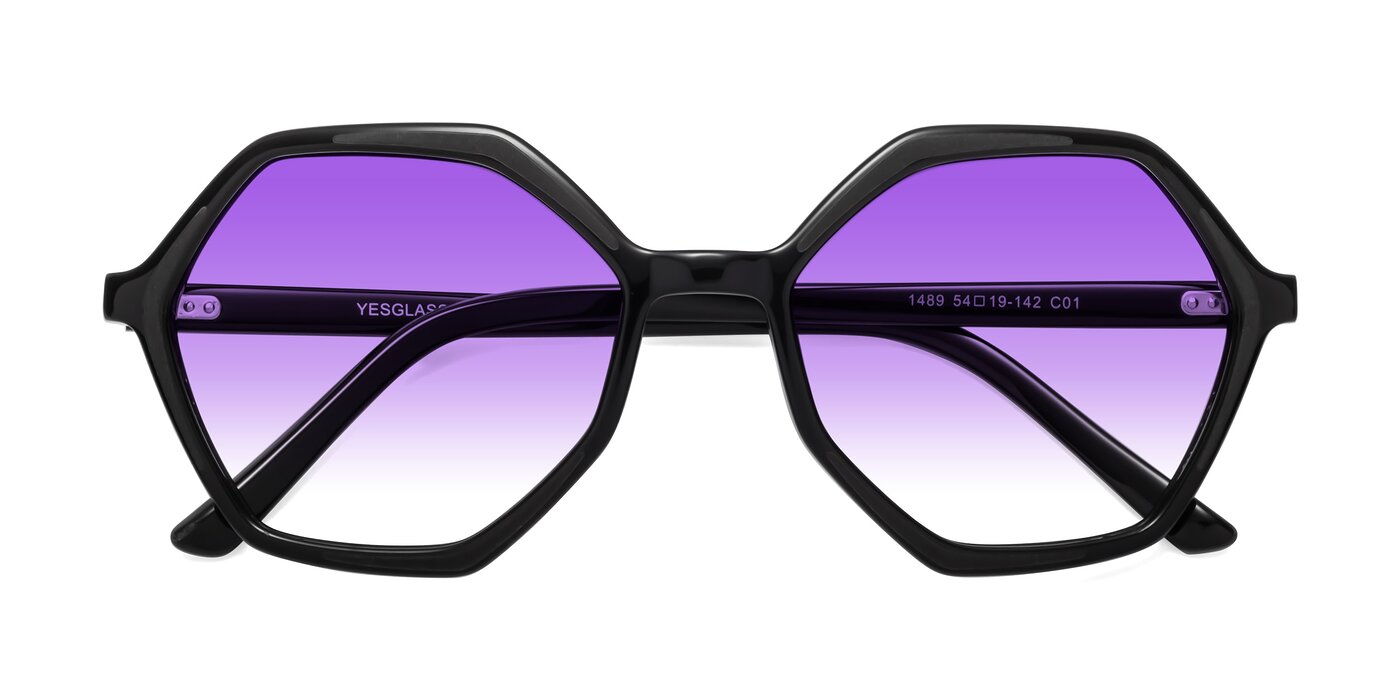 1489 - Black Gradient Sunglasses