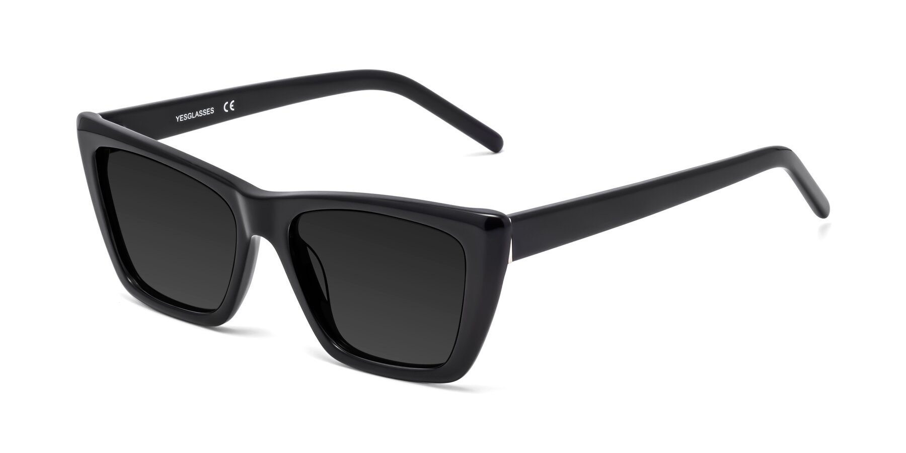 Angle of 1494 in Black with Gray Polarized TAC Lenses