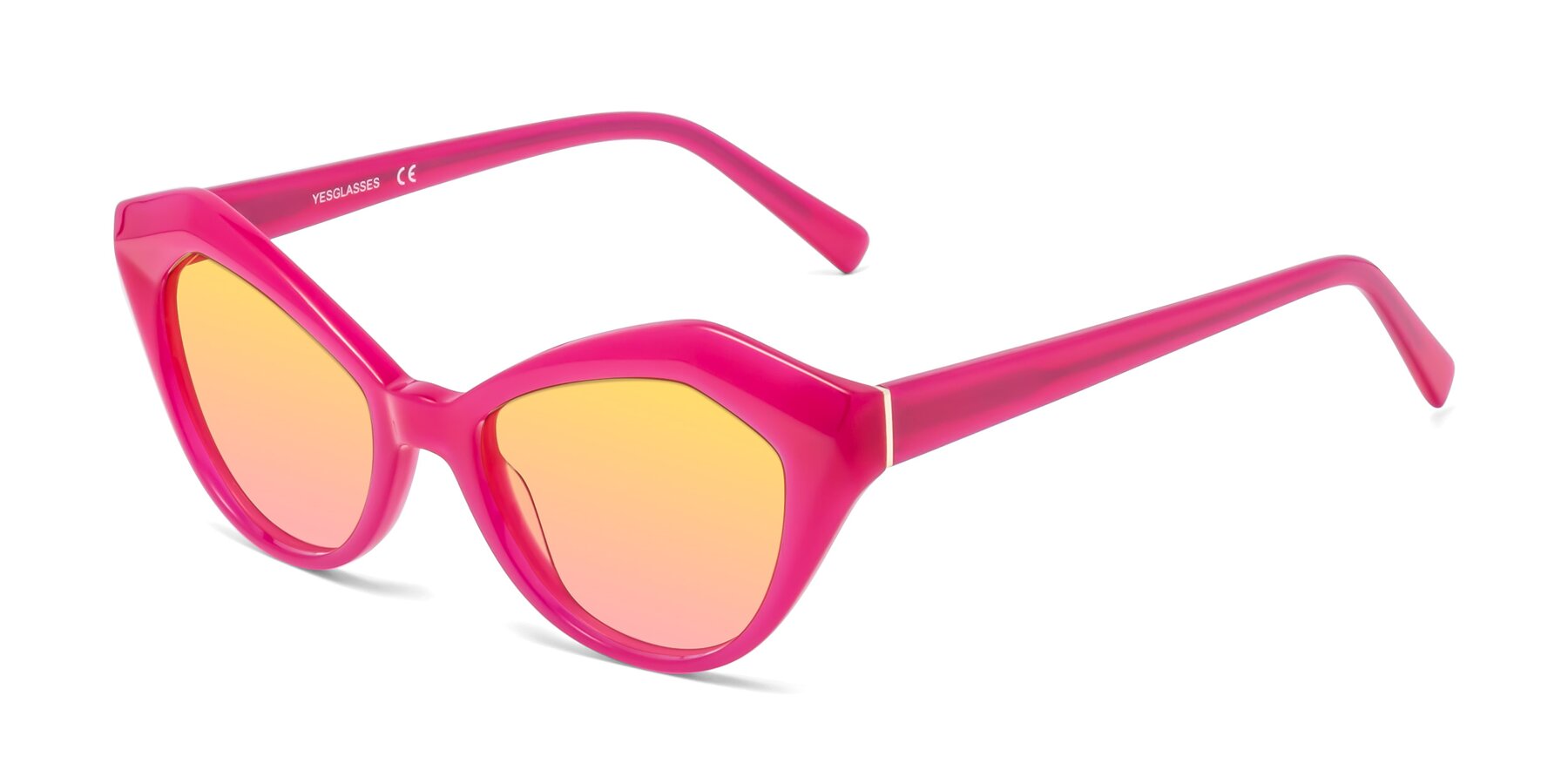 Angle of 1495 in Pink with Yellow / Pink Gradient Lenses