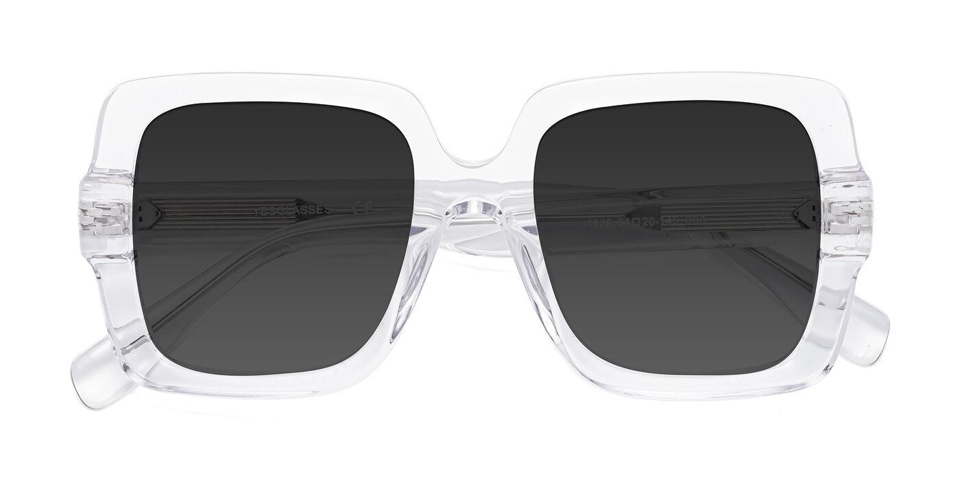 1528 - Clear Tinted Sunglasses