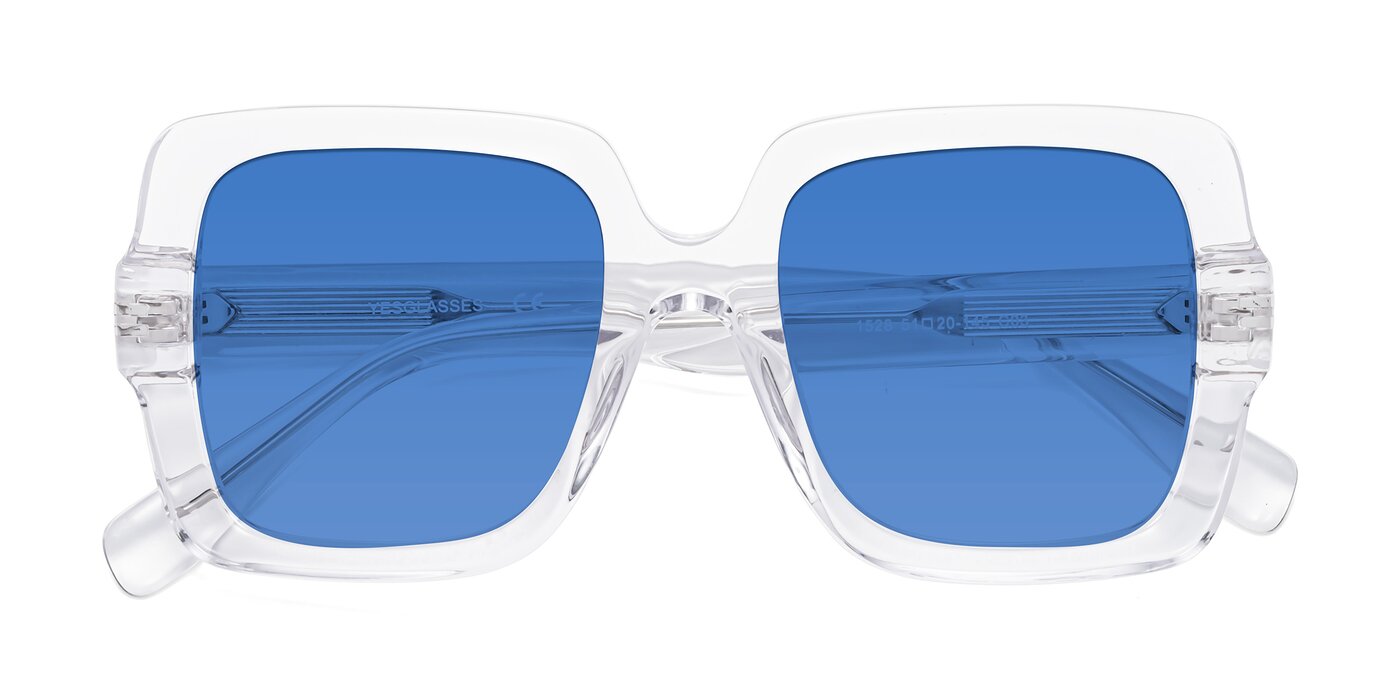 1528 - Clear Tinted Sunglasses