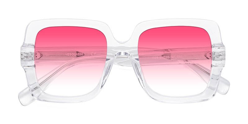 1528 - Clear Gradient Sunglasses