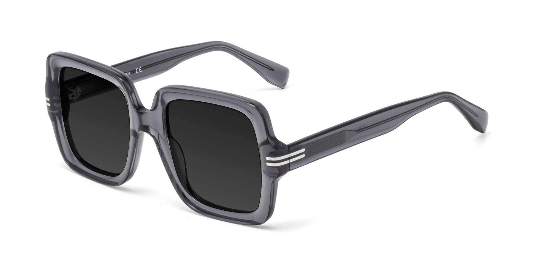 Angle of 1528 in Gray with Gray Polarized TAC Lenses