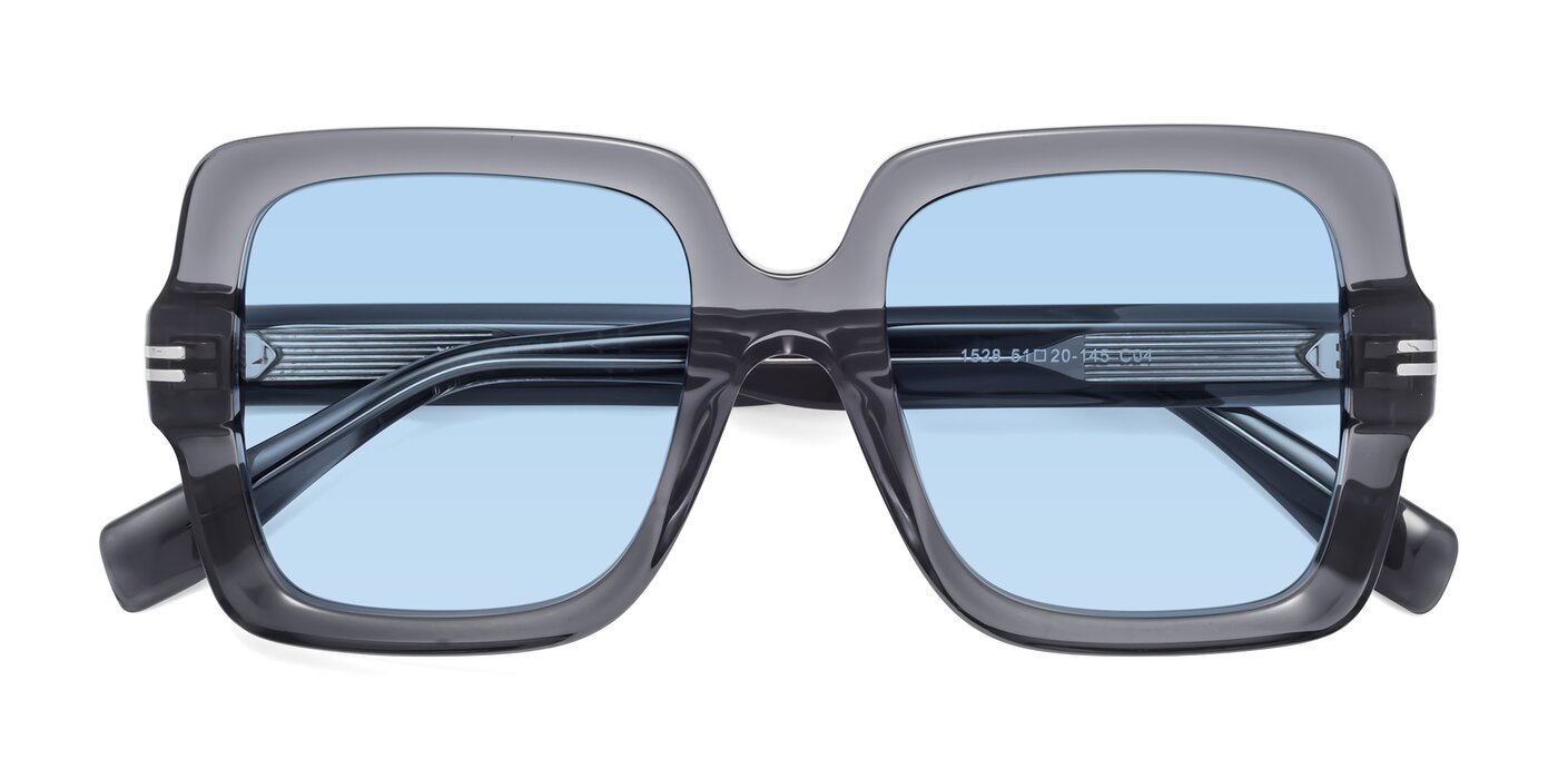 1528 - Gray Tinted Sunglasses
