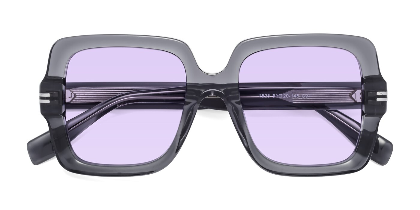 1528 - Gray Tinted Sunglasses