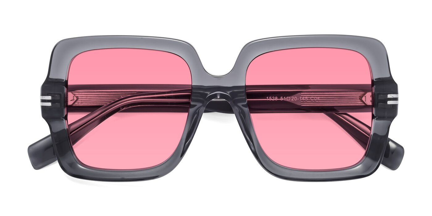 1528 - Gray Tinted Sunglasses