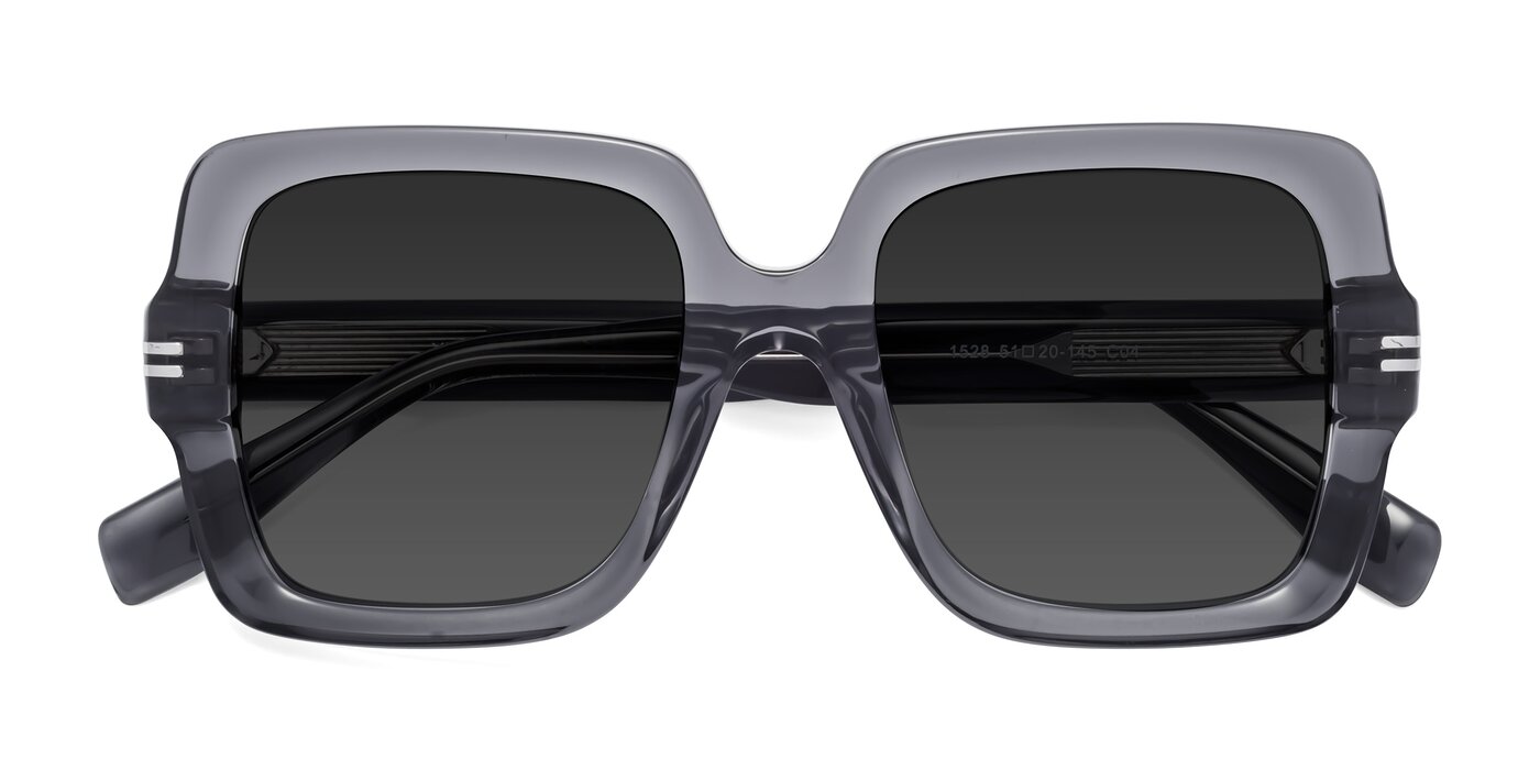 1528 - Gray Tinted Sunglasses