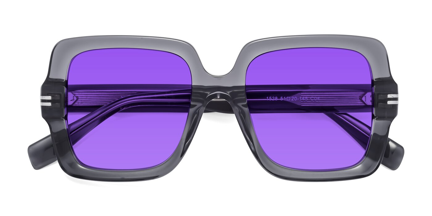 1528 - Gray Tinted Sunglasses