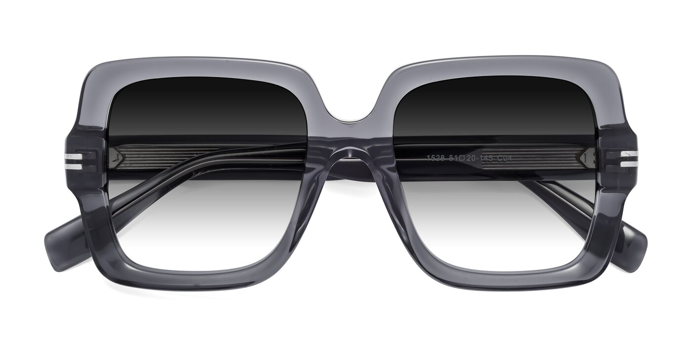 1528 - Gray Gradient Sunglasses