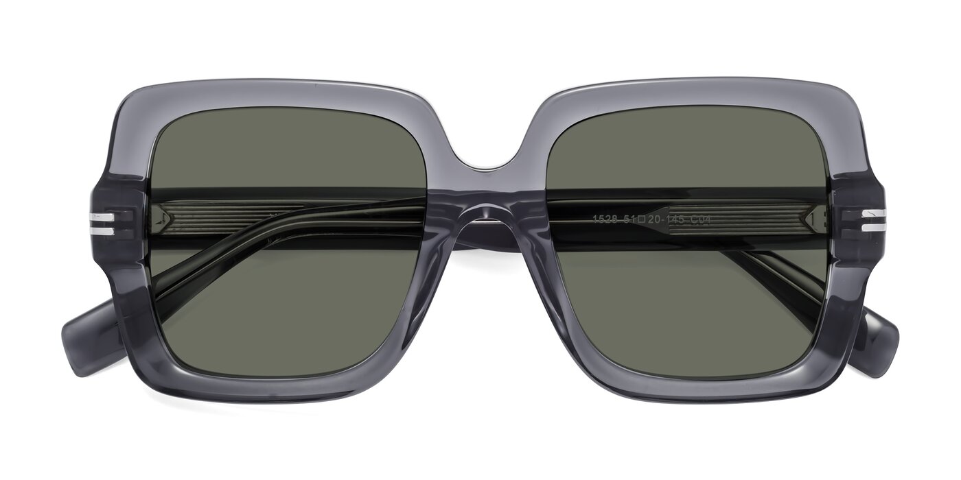 1528 - Gray Polarized Sunglasses