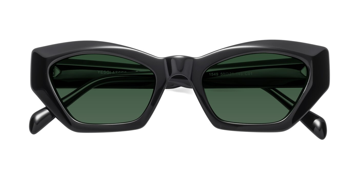 1549 - Black Tinted Sunglasses