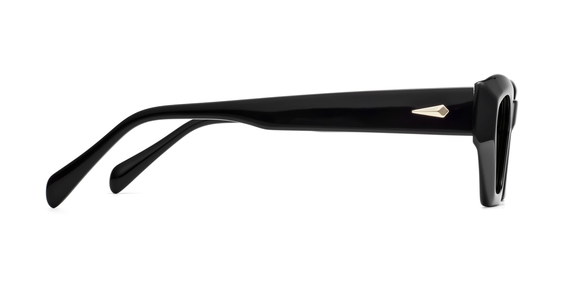 Side of 1549 in Black with Gray Polarized Lenses
