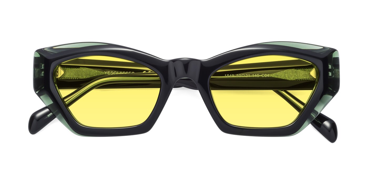1549 - Emerald Tinted Sunglasses