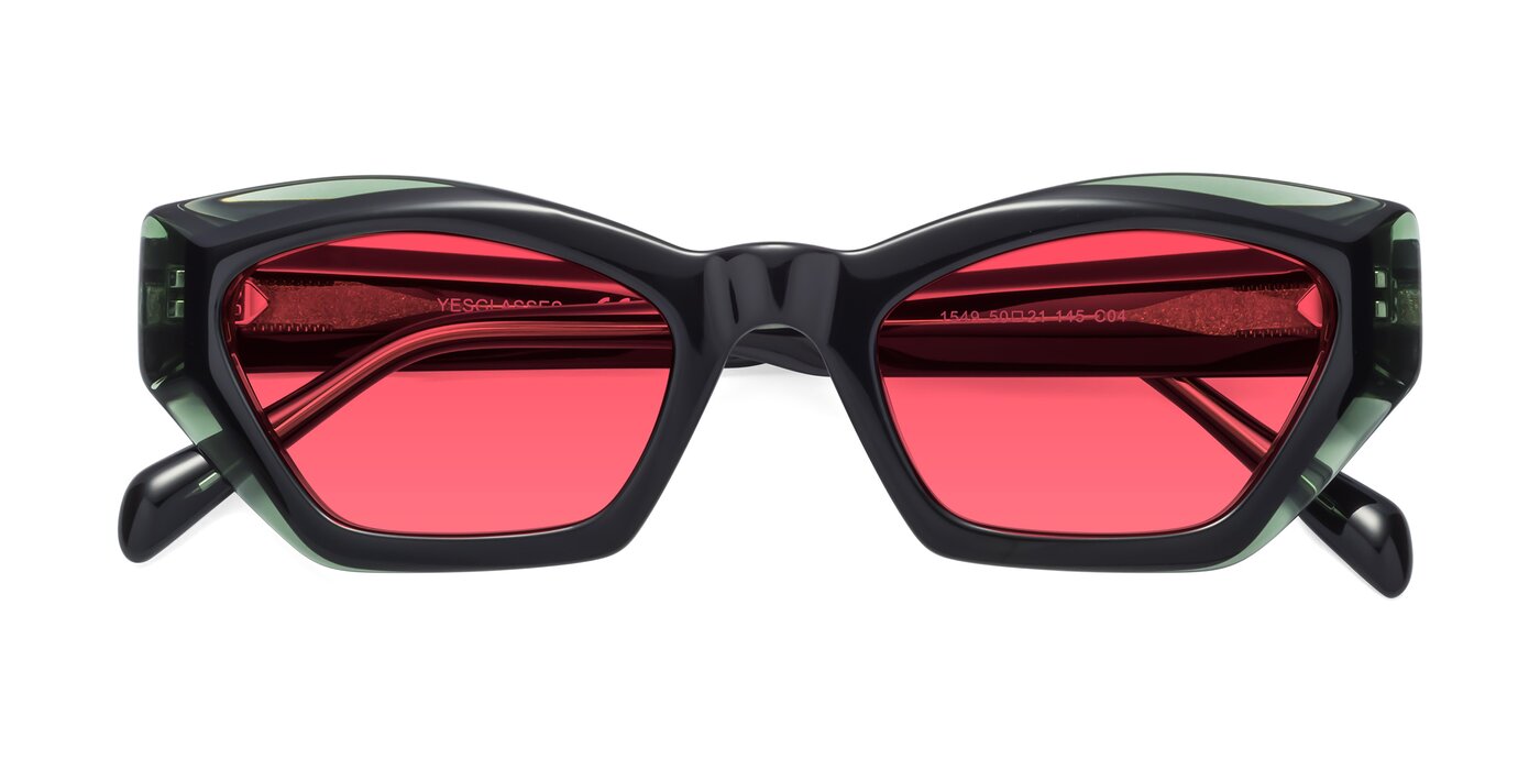 1549 - Emerald Tinted Sunglasses