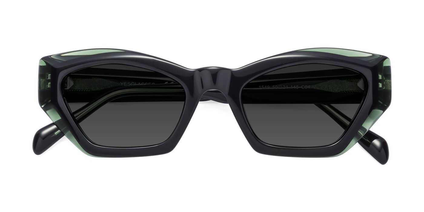 1549 - Emerald Tinted Sunglasses