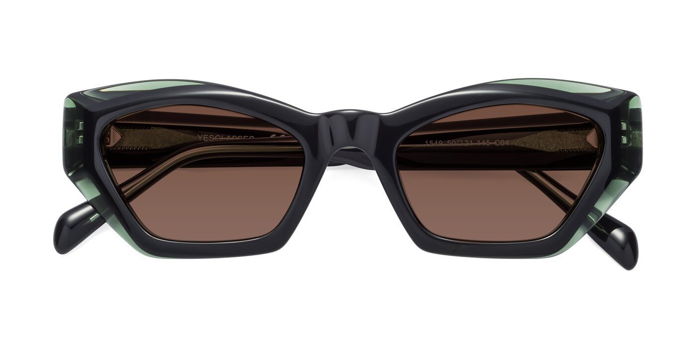 1549 - Emerald Tinted Sunglasses