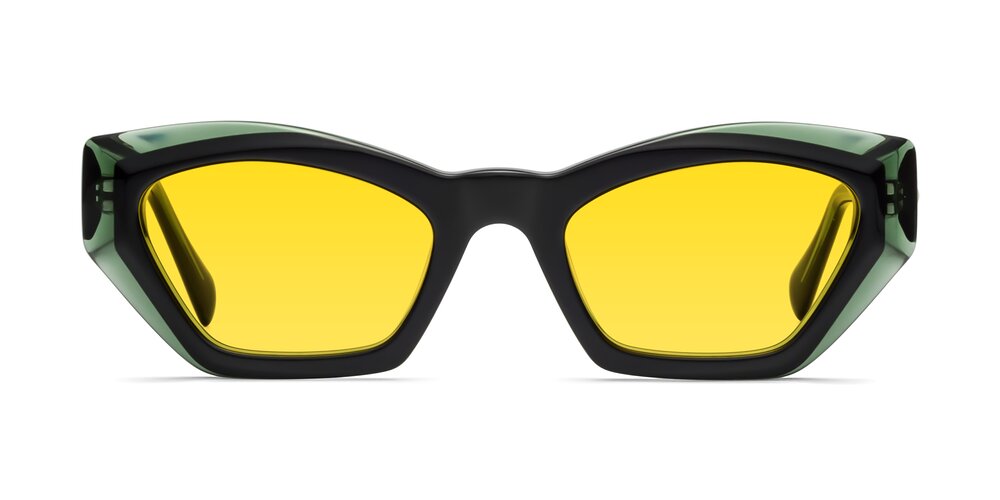 1549 - Emerald Tinted Sunglasses