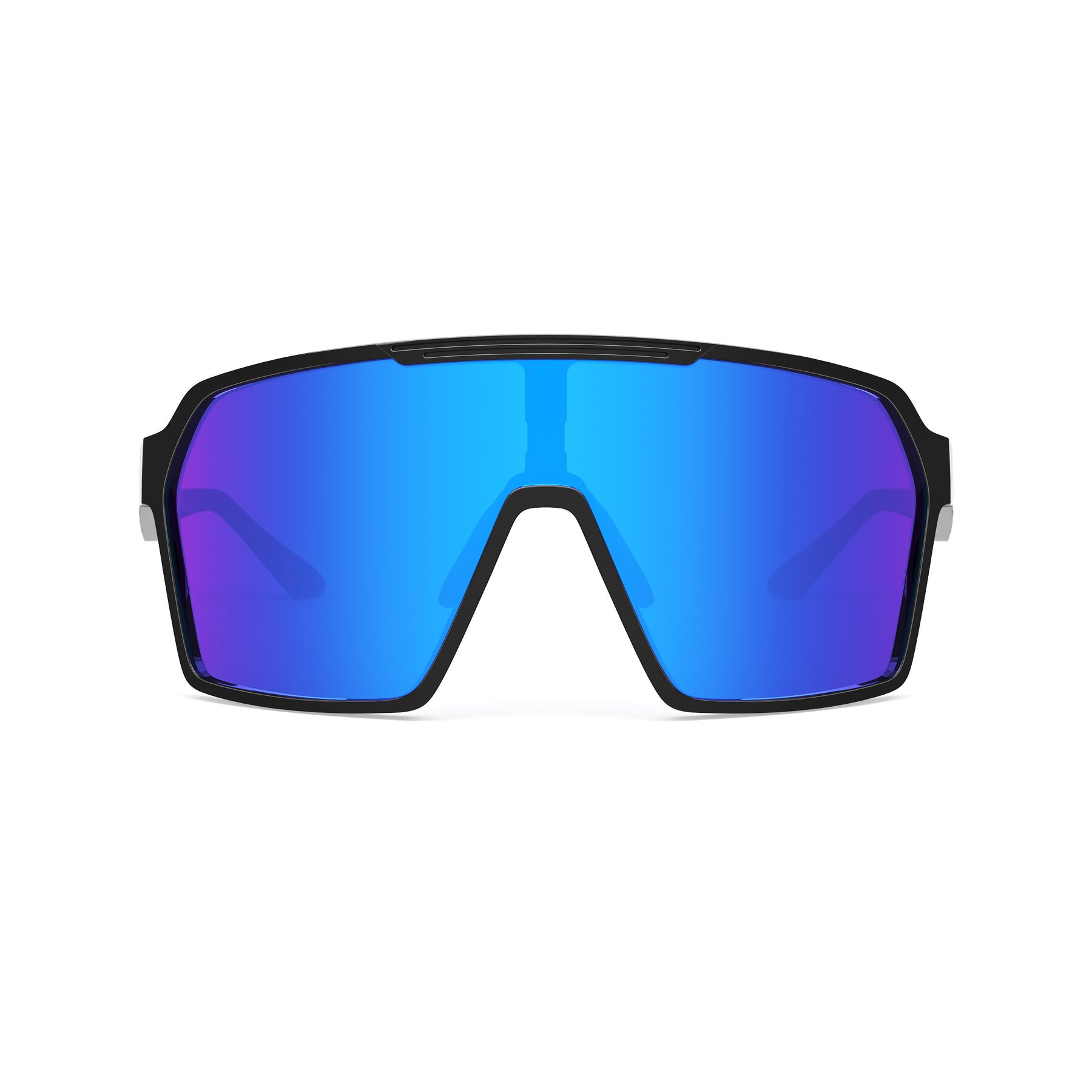 Front view of Flux XF with Standard Mirrored Lenses