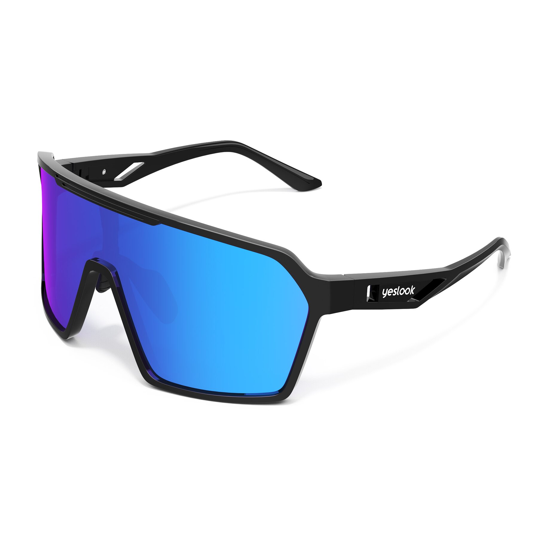 Side view of Flux XF with Standard Mirrored Lenses