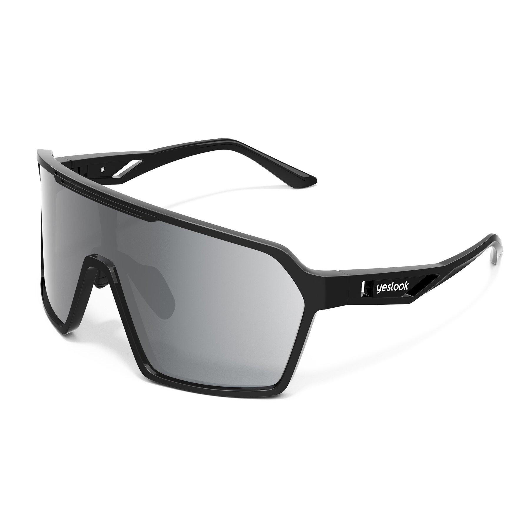 Side view of Flux XF with Standard Mirrored Lenses